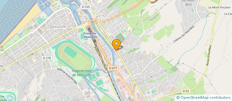 localisation de l'entreprise SARL VECOPAL à TOUQUES