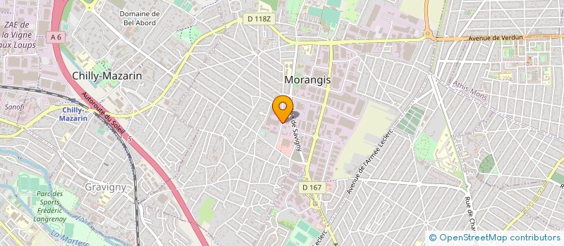 localisation de l'entreprise SARL VECTEL à MORANGIS