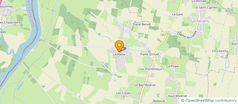localisation de l'entreprise SARL VEDA à SAINT-DIDIER-SUR-CHALARONNE