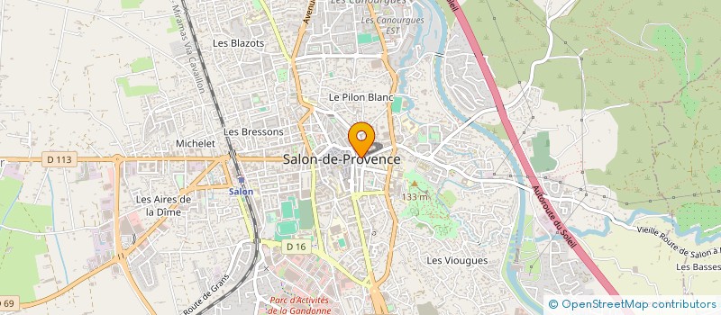 localisation de l'entreprise SARL VEGA à SALON-DE-PROVENCE