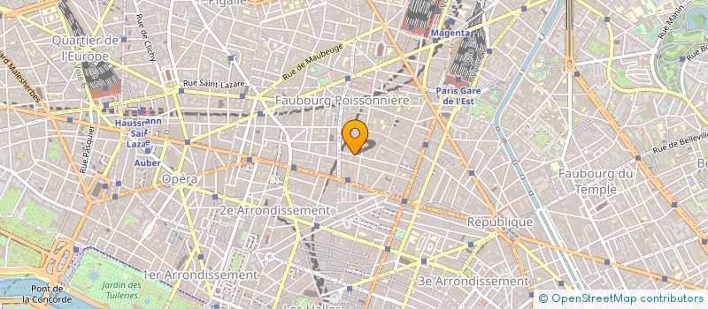 localisation de l'entreprise SARL VEGALAXIE  PARIS