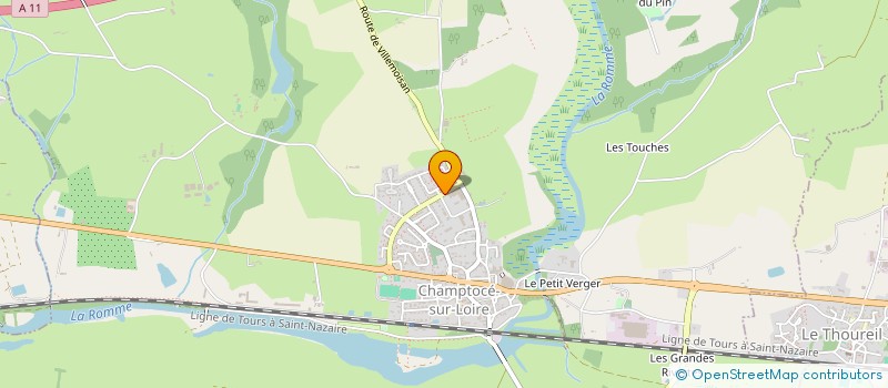 localisation de l'entreprise SARL VELAY-ANJOU à CHAMPTOCE-SUR-LOIRE
