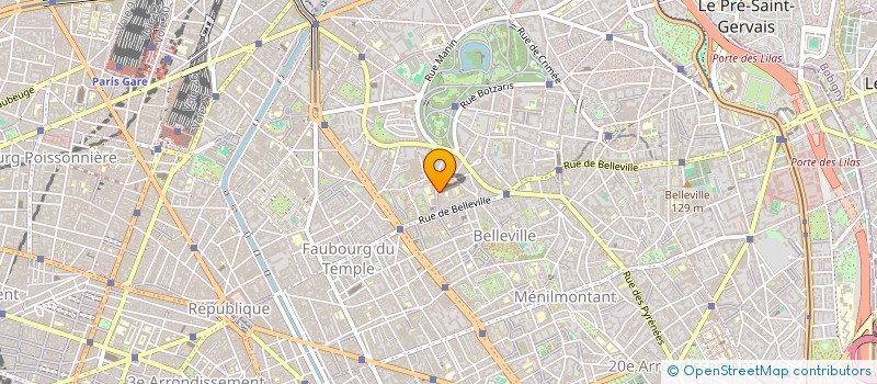 localisation de l'entreprise SARL VELLY  PARIS