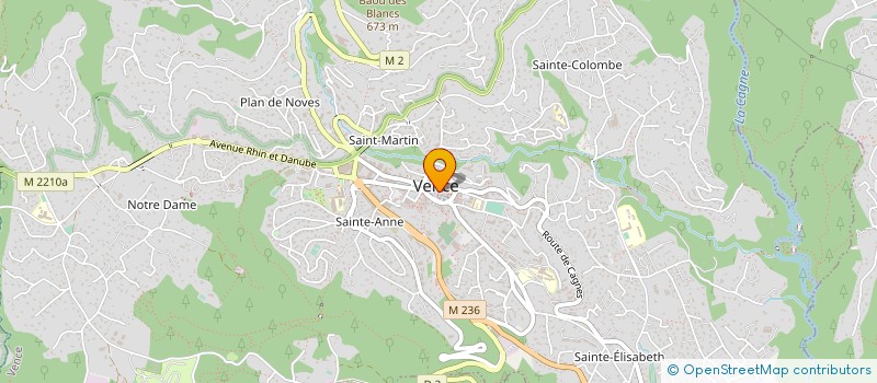 localisation de l'entreprise SARL VENCE TORREFACTION à VENCE