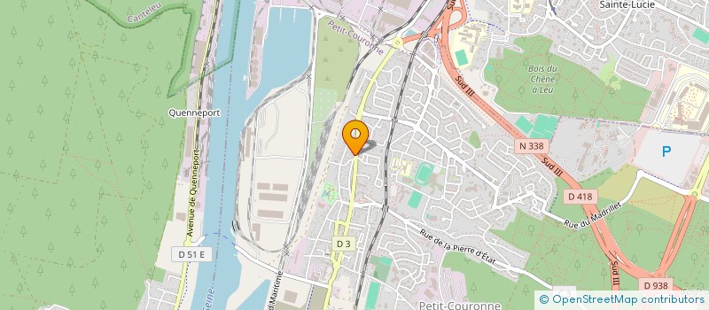 localisation de l'entreprise SARL VENDAS  PETIT-COURONNE