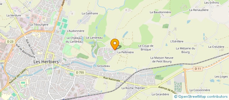 localisation de l'entreprise SARL VENDEE MOTEURS POMPES à BEAUREPAIRE