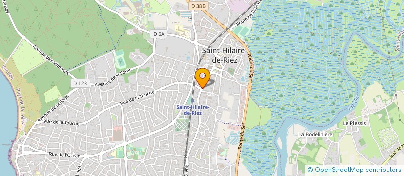 localisation de l'entreprise SARL VENDEE SERV'ADOM à SAINT-HILAIRE-DE-RIEZ
