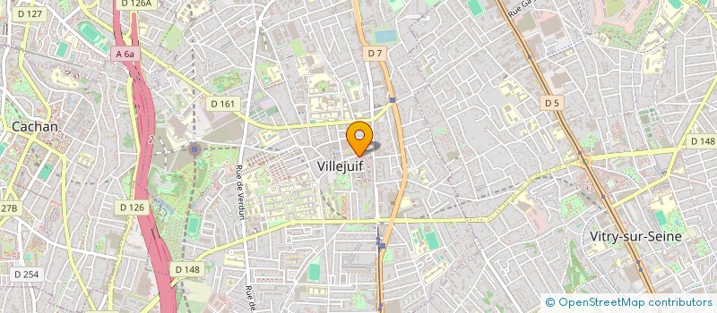 localisation de l'entreprise SARL VENI à VILLEJUIF