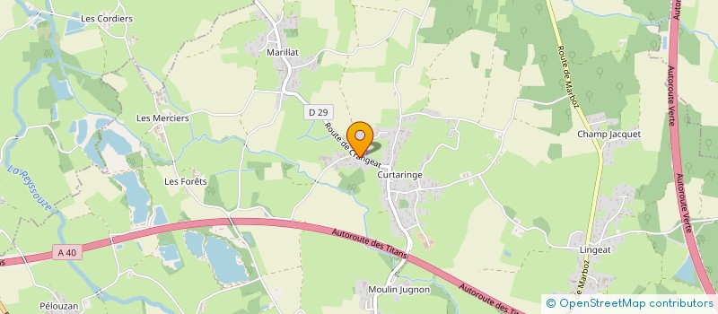 localisation de l'entreprise SARL VENTOUX à VIRIAT