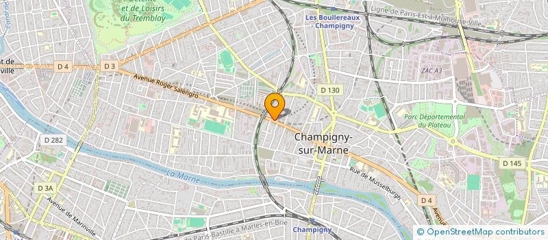 localisation de l'entreprise SARL VENUS à CHAMPIGNY-SUR-MARNE