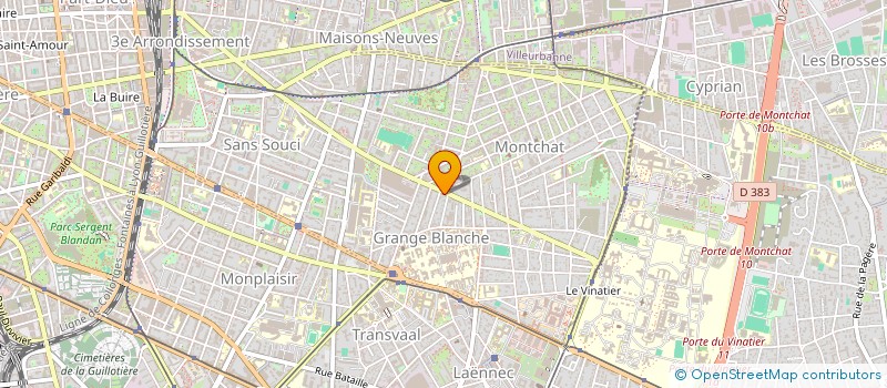 localisation de l'entreprise SARL VEPROAC  LYON