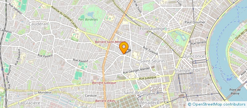 localisation de l'entreprise SARL VERAVINS à BORDEAUX