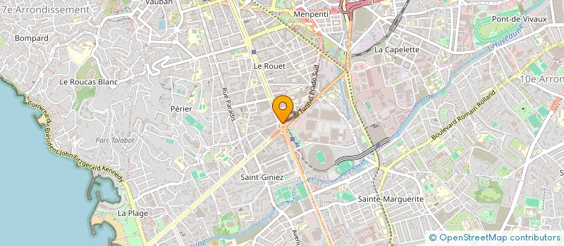 localisation de l'entreprise SARL VERBENA à MARSEILLE