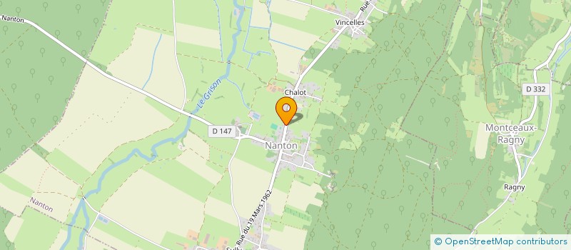 localisation de l'entreprise SARL VERCELLI à SENNECEY-LE-GRAND