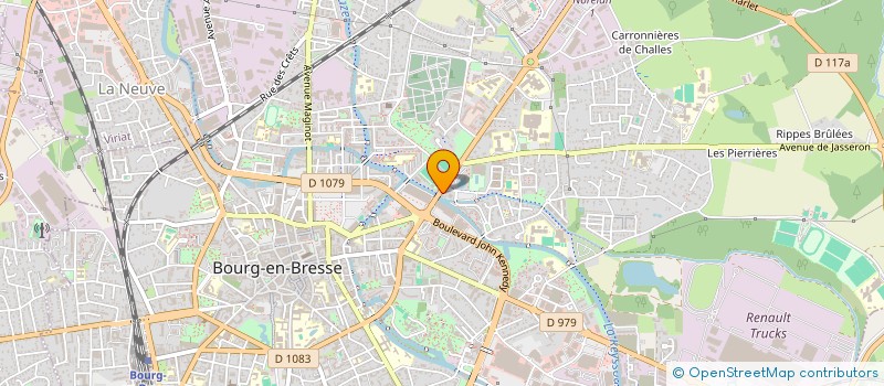 localisation de l'entreprise SARL VERCHERE  BOURG-EN-BRESSE