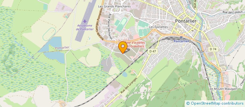localisation de l'entreprise SARL VERDANT MARC à PONTARLIER