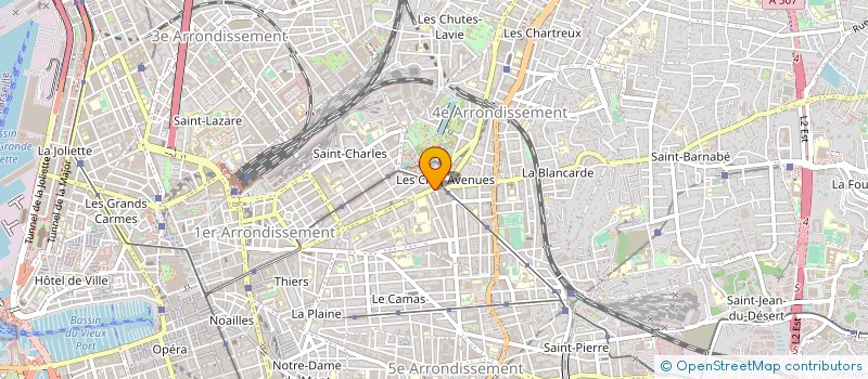 localisation de l'entreprise SARL VERGER à MARSEILLE
