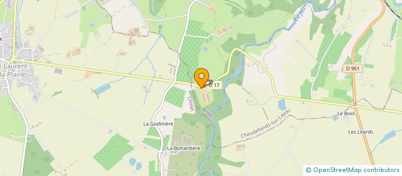 localisation de l'entreprise SARL VERGER DES MAROTTIERES à MAUGES-SUR-LOIRE