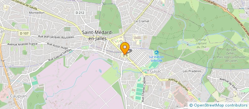 localisation de l'entreprise SARL VERGEZ à SAINT-MEDARD-EN-JALLES