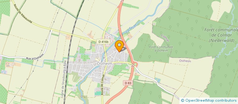 localisation de l'entreprise SARL VERITEC CONTROLES à OSTHEIM