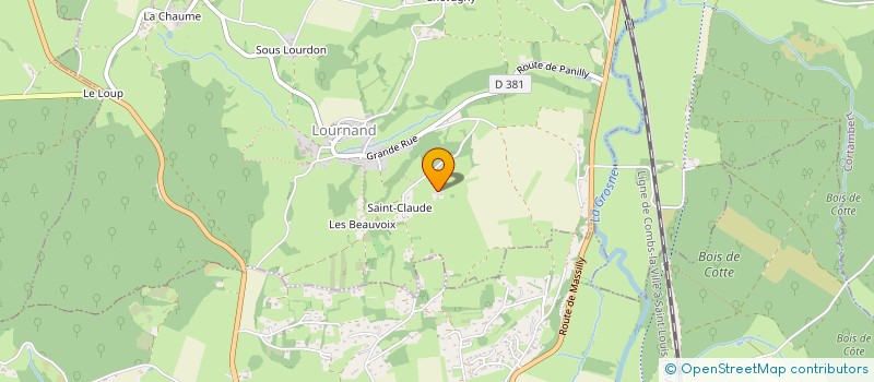 localisation de l'entreprise SARL VERJAT LOUIS à BUFFIERES