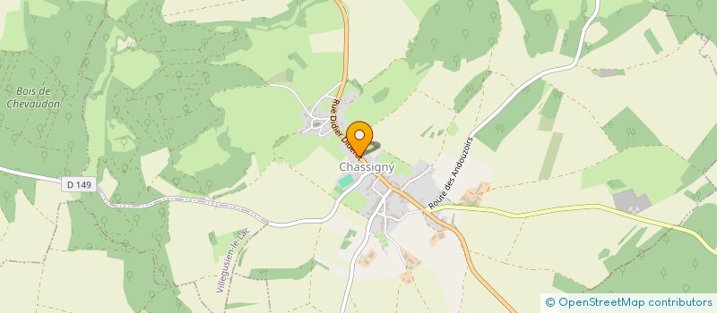 localisation de l'entreprise SARL VERNAY DEVELOPPEMENT HOLDING à CHASSIGNY