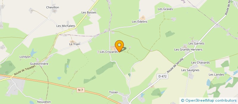 localisation de l'entreprise SARL VERNAY NEGOCE à LE BREUIL