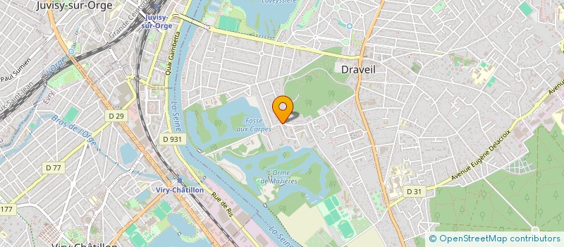 localisation de l'entreprise SARL VERNOIST à DRAVEIL