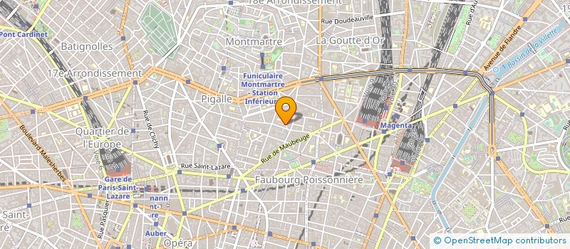 localisation de l'entreprise SARL VERONIQUE COTREL  PARIS