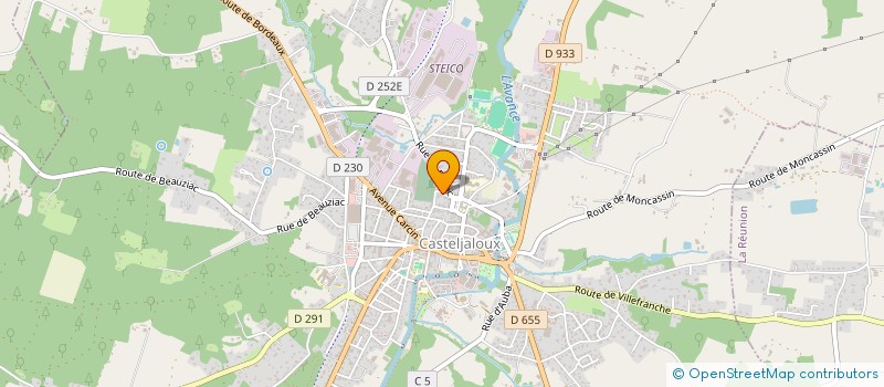 localisation de l'entreprise SARL VERONIQUE HOLDING  MEURSAC