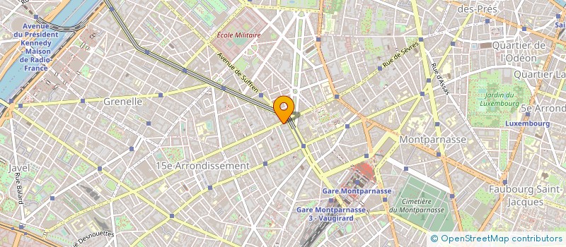 localisation de l'entreprise SARL VEROT LECOURBE à PARIS