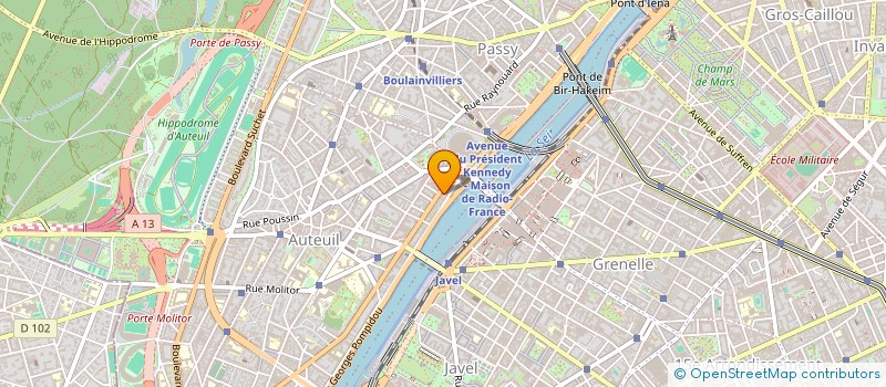 localisation de l'entreprise SARL VERSAILLES TAPIS à PARIS