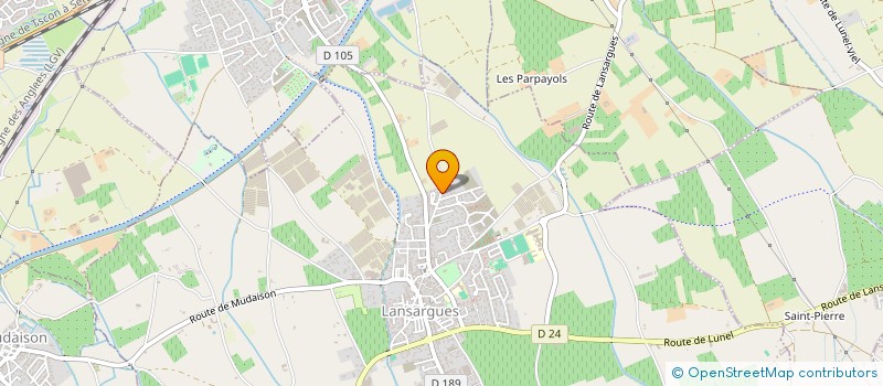 localisation de l'entreprise SARL VERT ESPACE à VALERGUES