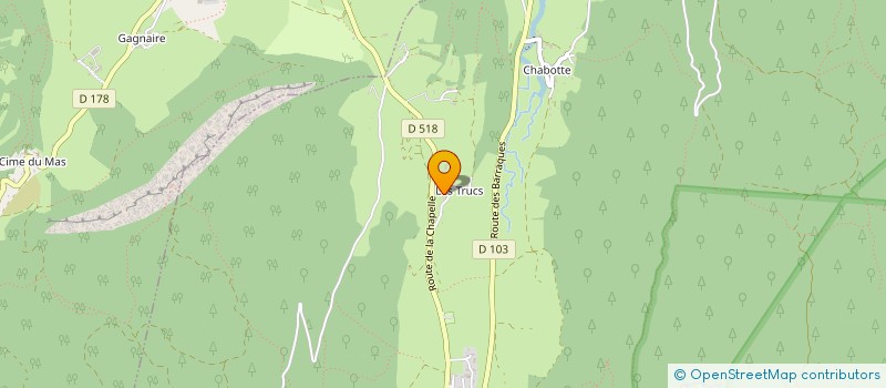 localisation de l'entreprise SARL VERTACOO  SAINT-AGNAN-EN-VERCORS