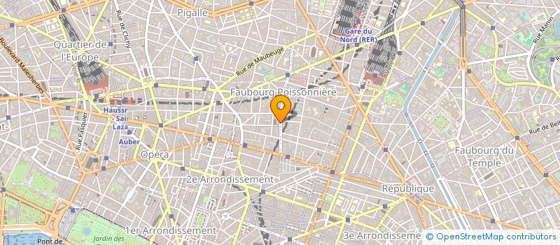 localisation de l'entreprise SARL VERTE  PARIS