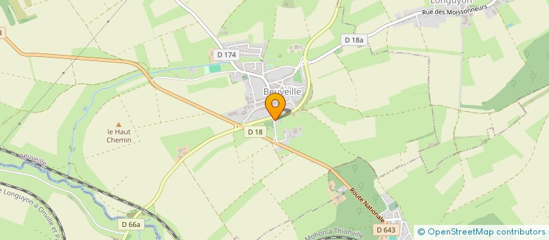 localisation de l'entreprise SARL VERTON FRERES  VILLE-AU-MONTOIS