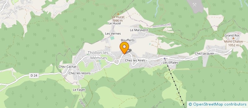localisation de l'entreprise SARL VESIN ANDRE ET FILS à THOLLON-LES-MEMISES