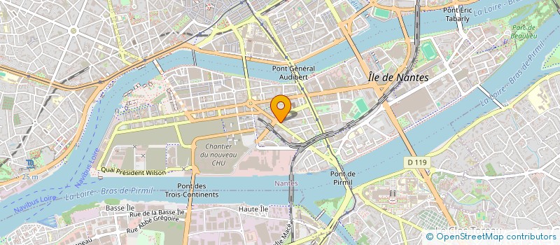 localisation de l'entreprise SARL VESTA à NANTES