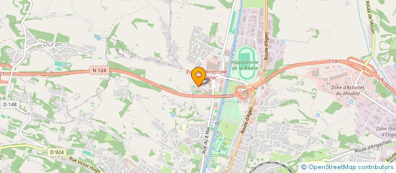 localisation de l'entreprise SARL VET BIGORRE  AUCH