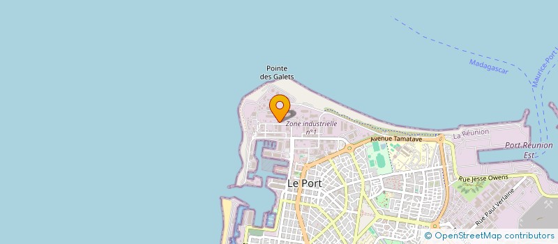 localisation de l'entreprise SARL VETIVER à LE PORT
