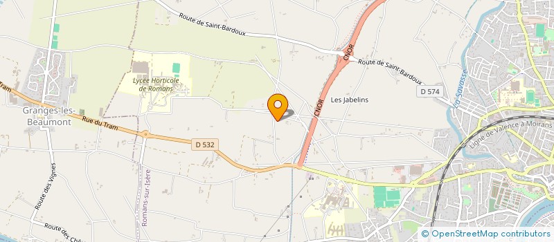 localisation de l'entreprise SARL  VEYMONT à ROMANS-SUR-ISERE