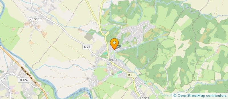 localisation de l'entreprise SARL VEYRAC-USINAGES à LEDEUIX