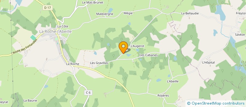 localisation de l'entreprise SARL VEYRIER à BURGNAC