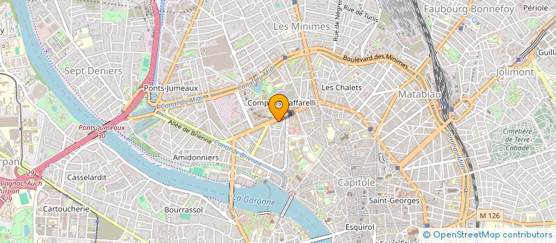 localisation de l'entreprise SARL VFAM  TOULOUSE