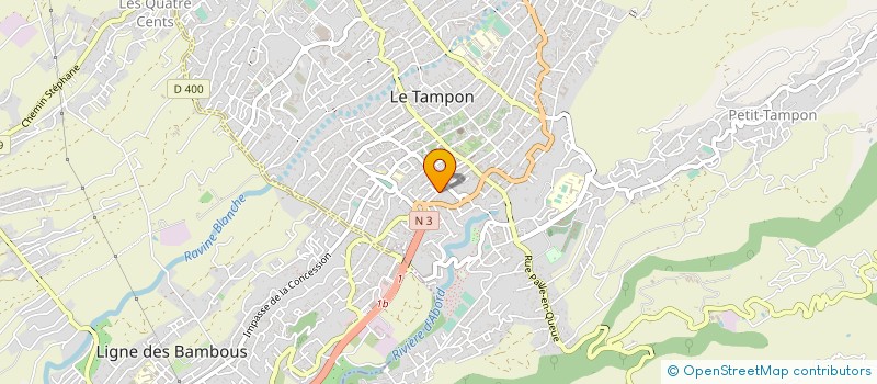 localisation de l'entreprise SARL VI-TONG à LE TAMPON