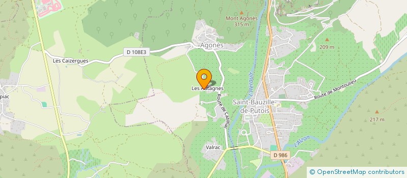 localisation de l'entreprise SARL VIALA FAMILY  AGONES