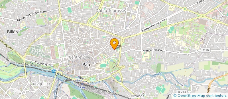 localisation de l'entreprise SARL VIALARD à PAU