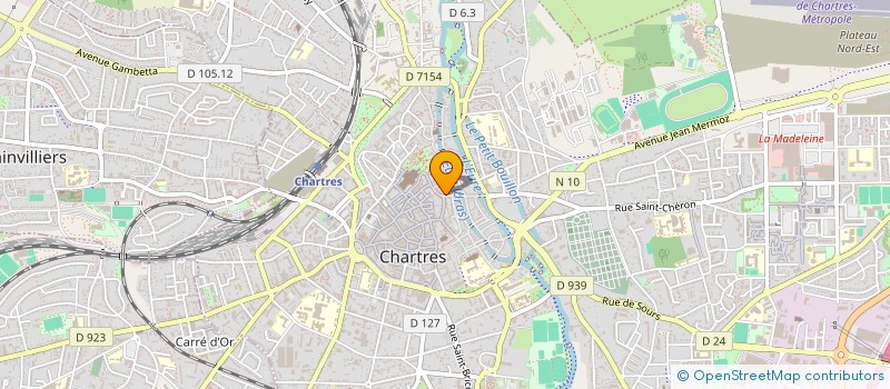 localisation de l'entreprise SARL VIALLARD RENULT à CHARTRES
