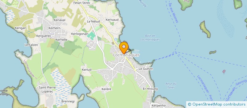 localisation de l'entreprise SARL VIANDE DE BREIZH à LOCMARIAQUER