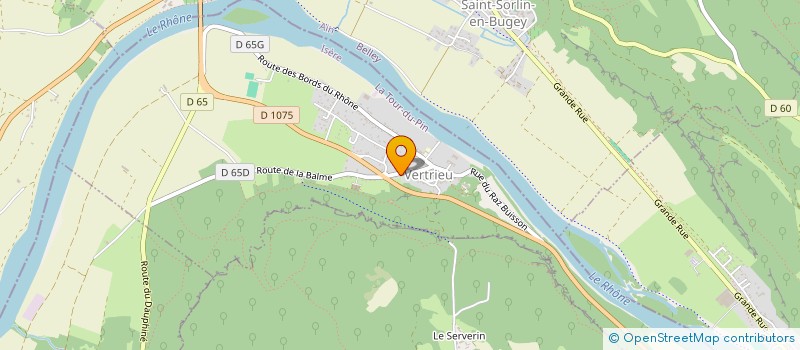 localisation de l'entreprise SARL VIARDOT à VERTRIEU